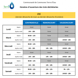 horaires-decheteries-ete